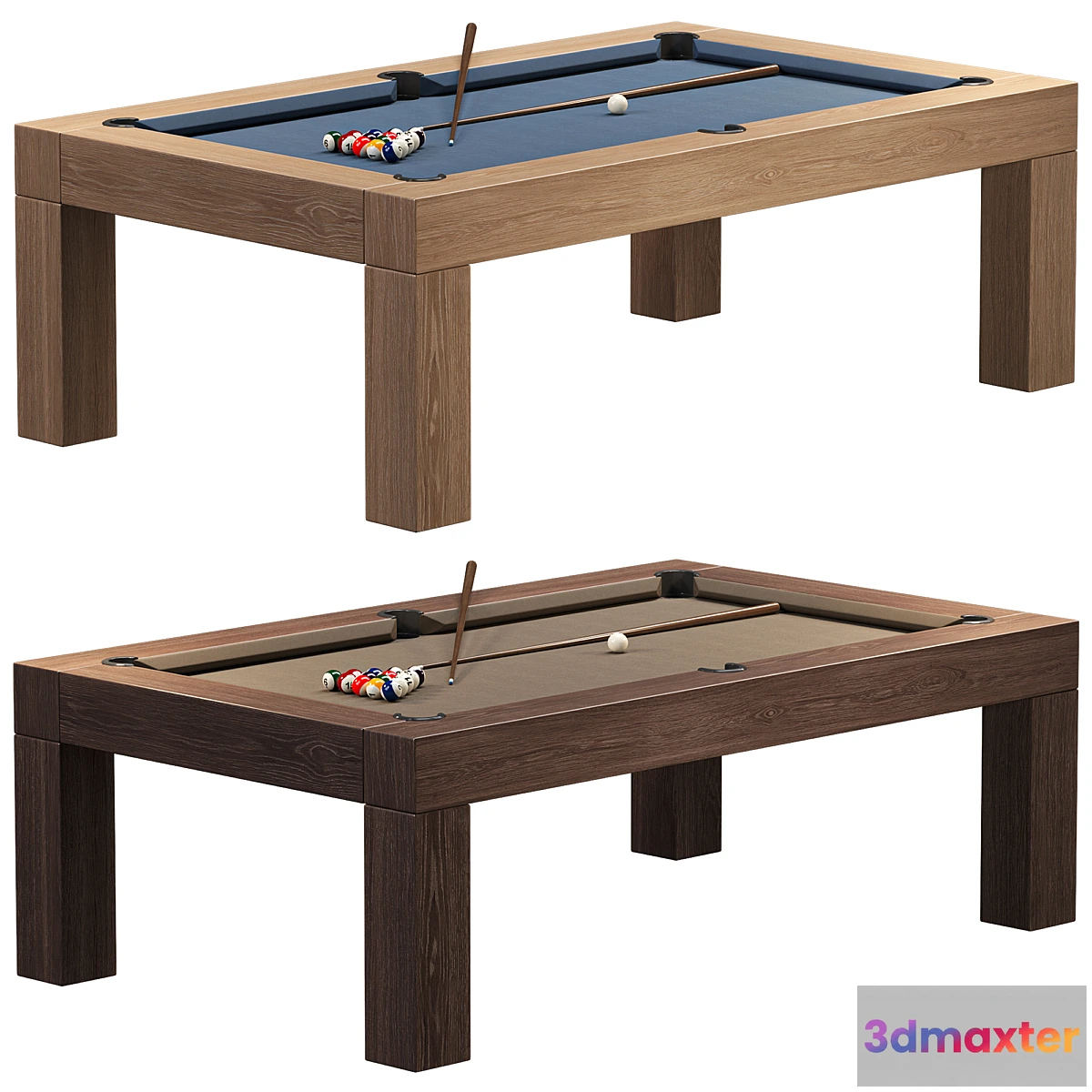 1302990 - RH Brunswick Parsons Billiards table 3D Max