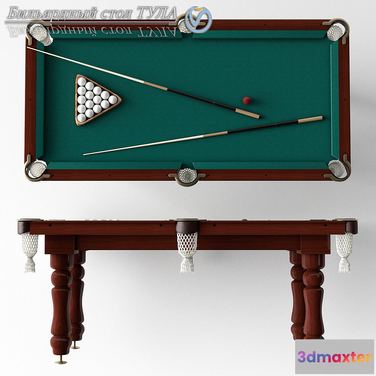 1348256 - Pool table 7futov 3D Max