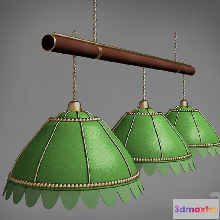 1393662 - Billiard Lamp 3D Max