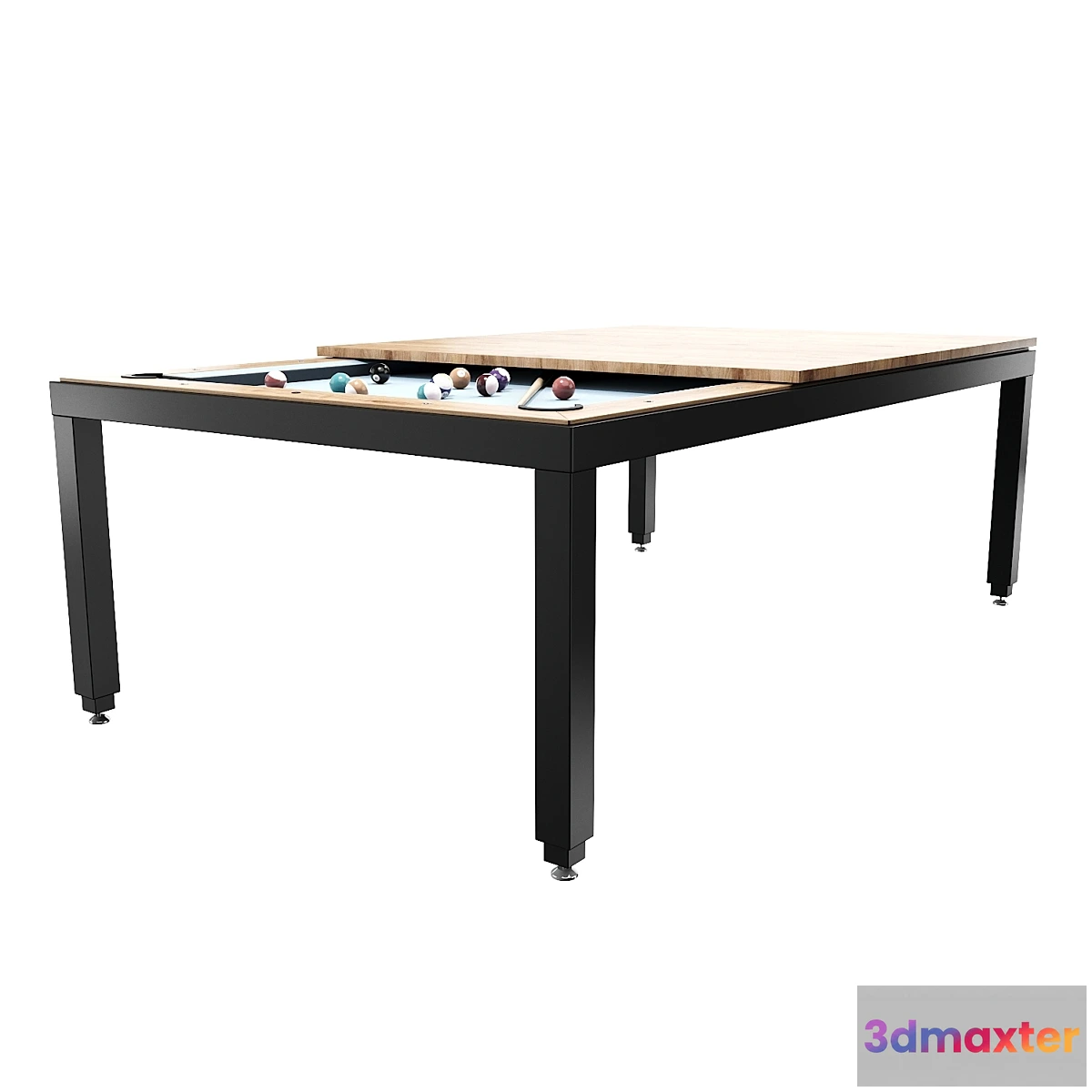 1404486 - Fusion Pool Table And Dining Table 3D Max