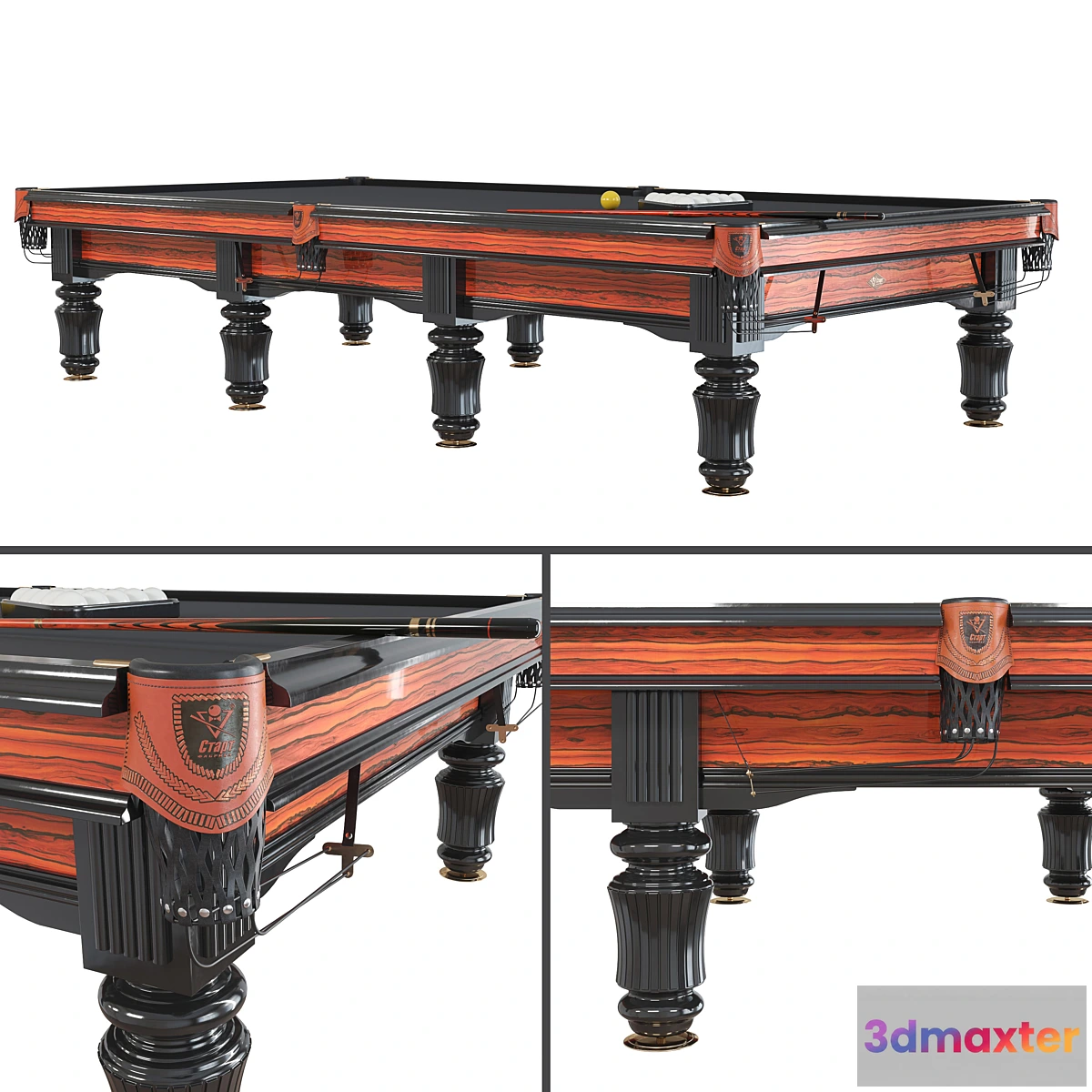 1429078 - Billiard table Start “Liverpool-Exotic” 3D Max