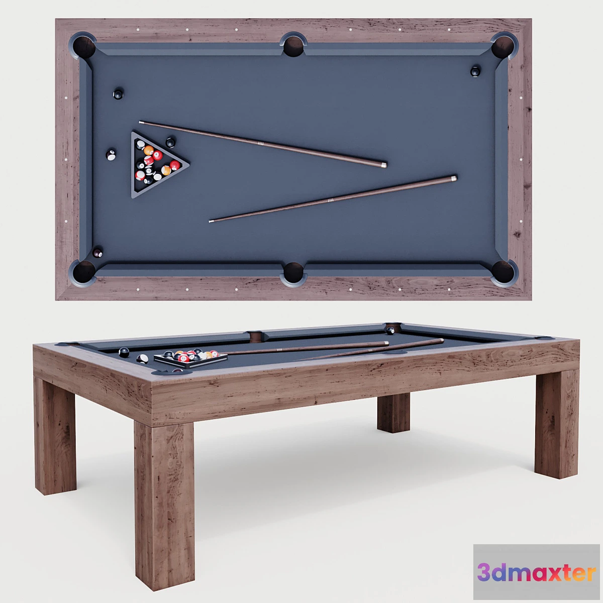 569584 - BRUNSWICK PARSONS BILLIARDS TABLE