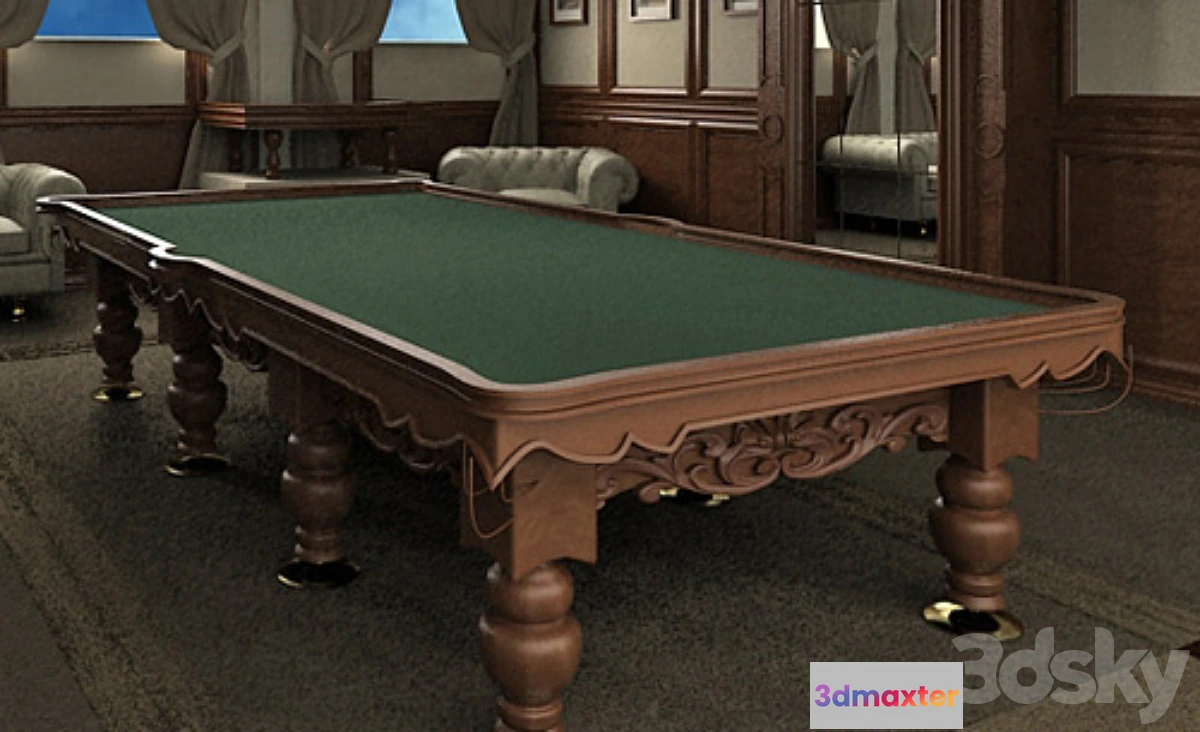 804198 - Classic billrdnyj table