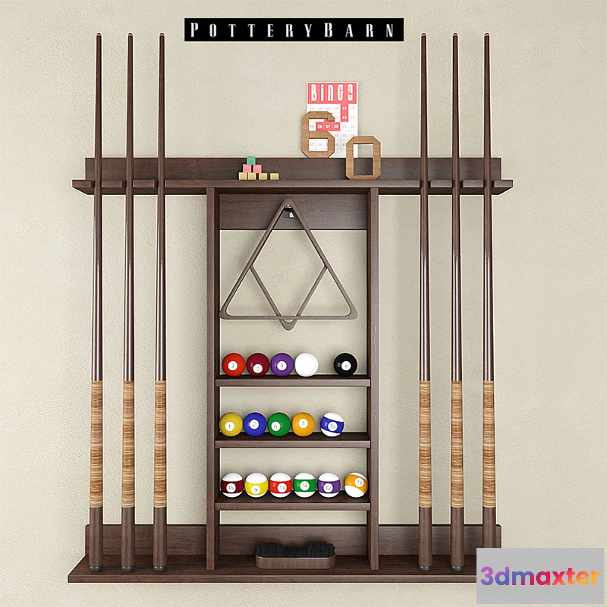 804226 - Cue Stick Storage Rack - Pottery Barn