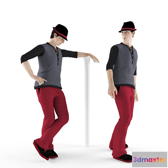 1663966 - other-models - Young man 3D Max