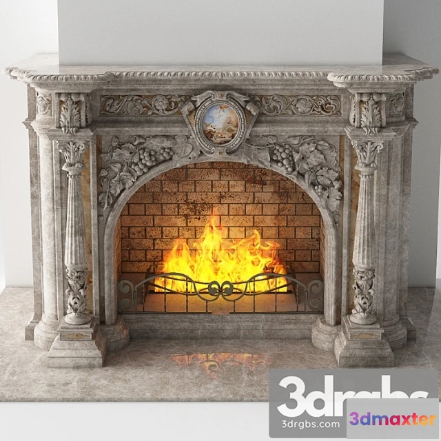 1004410 - Classic fireplace