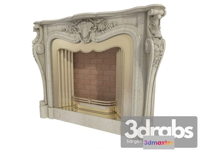 1004412 - Classic Stone Fireplace