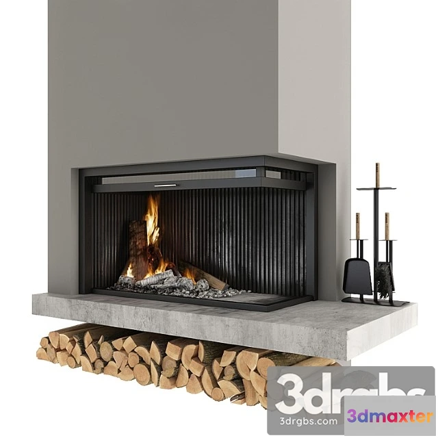 1004428 - Corner Fireplace 1