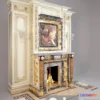 1004614 - Fireplace Marble Decor