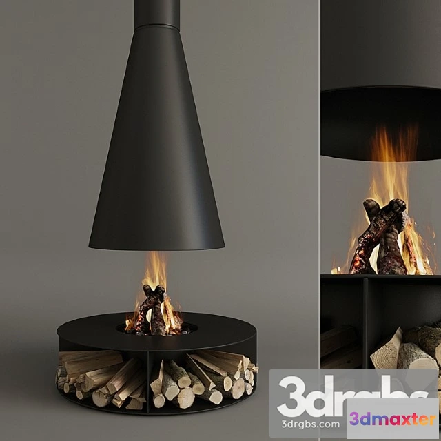 1004618 - Fireplace Modern 10