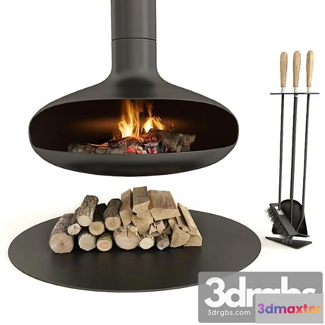 1004640 - Fireplace Modern Focus