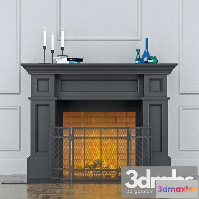 1004682 - Fireplace With Screen