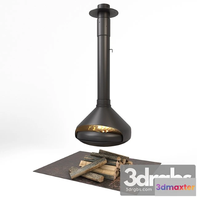 1004732 - Hanging fireplace ergofocus