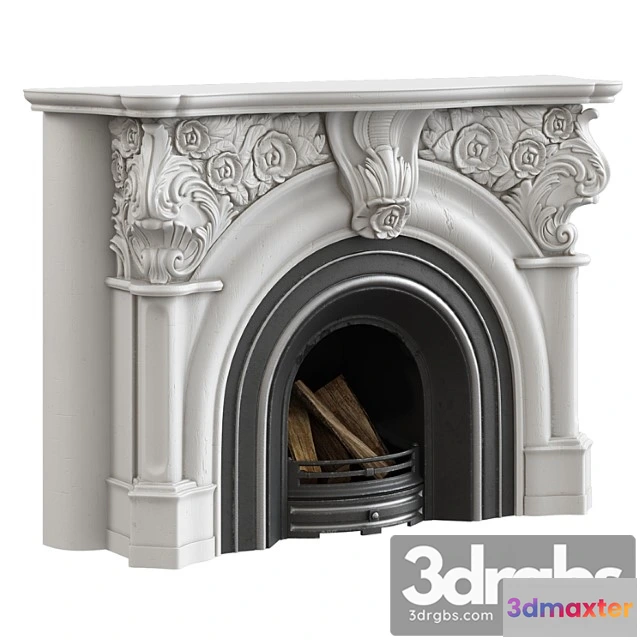 1004872 - Victorian fireplace