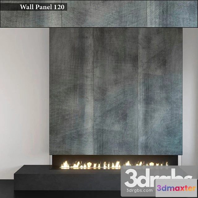 1004874 - Wall panel 120. fireplace