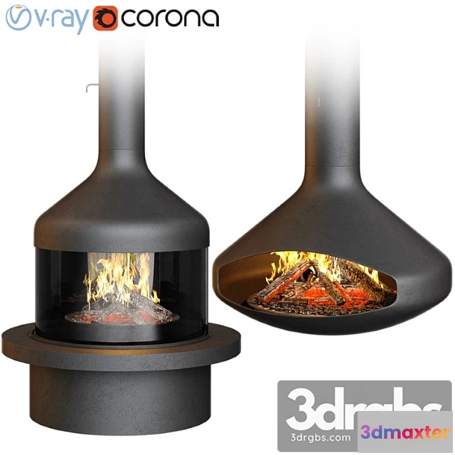 1057056 - Fireplace set focus creation 1 (4 options)