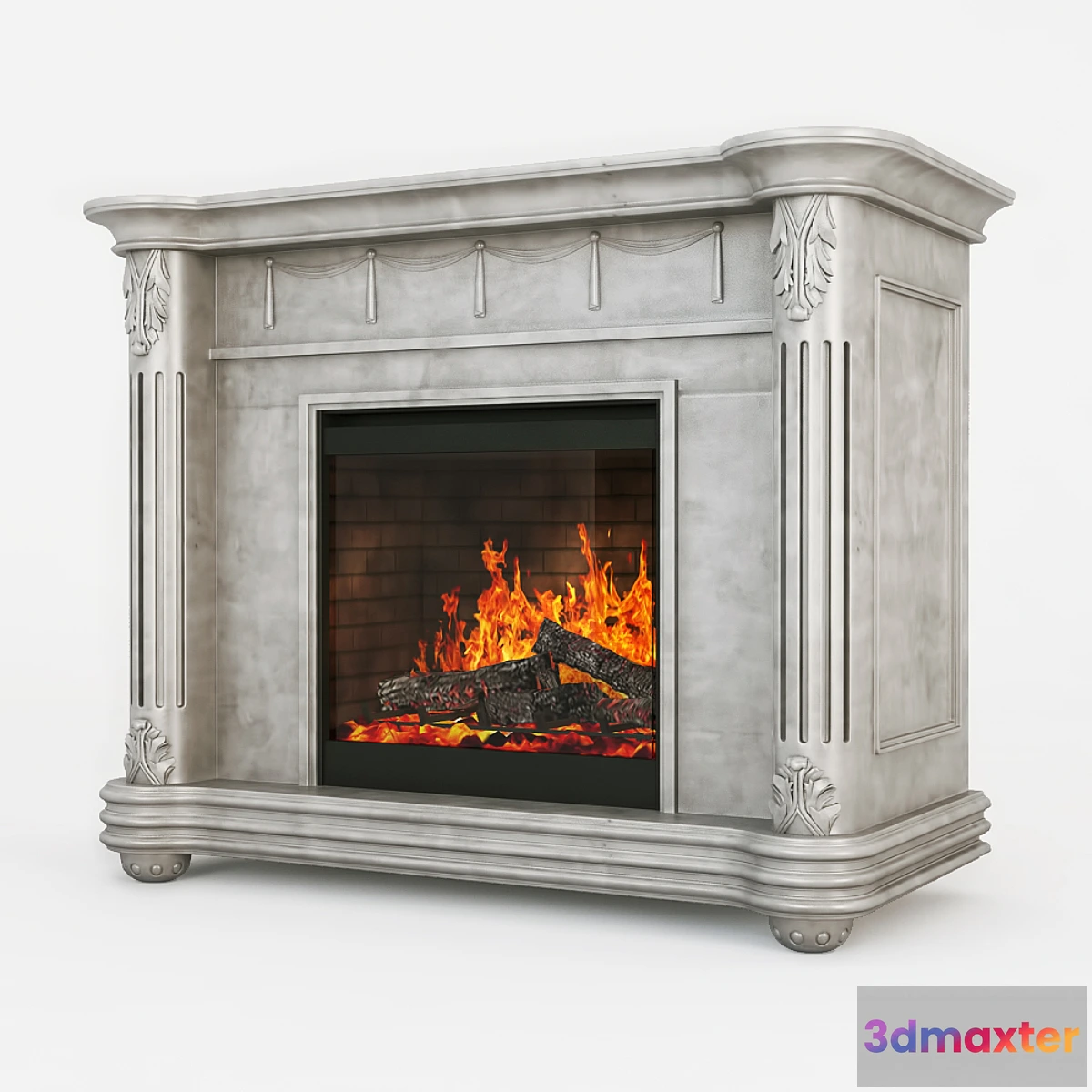 1279174 - Dimplex Rome White 3D Max