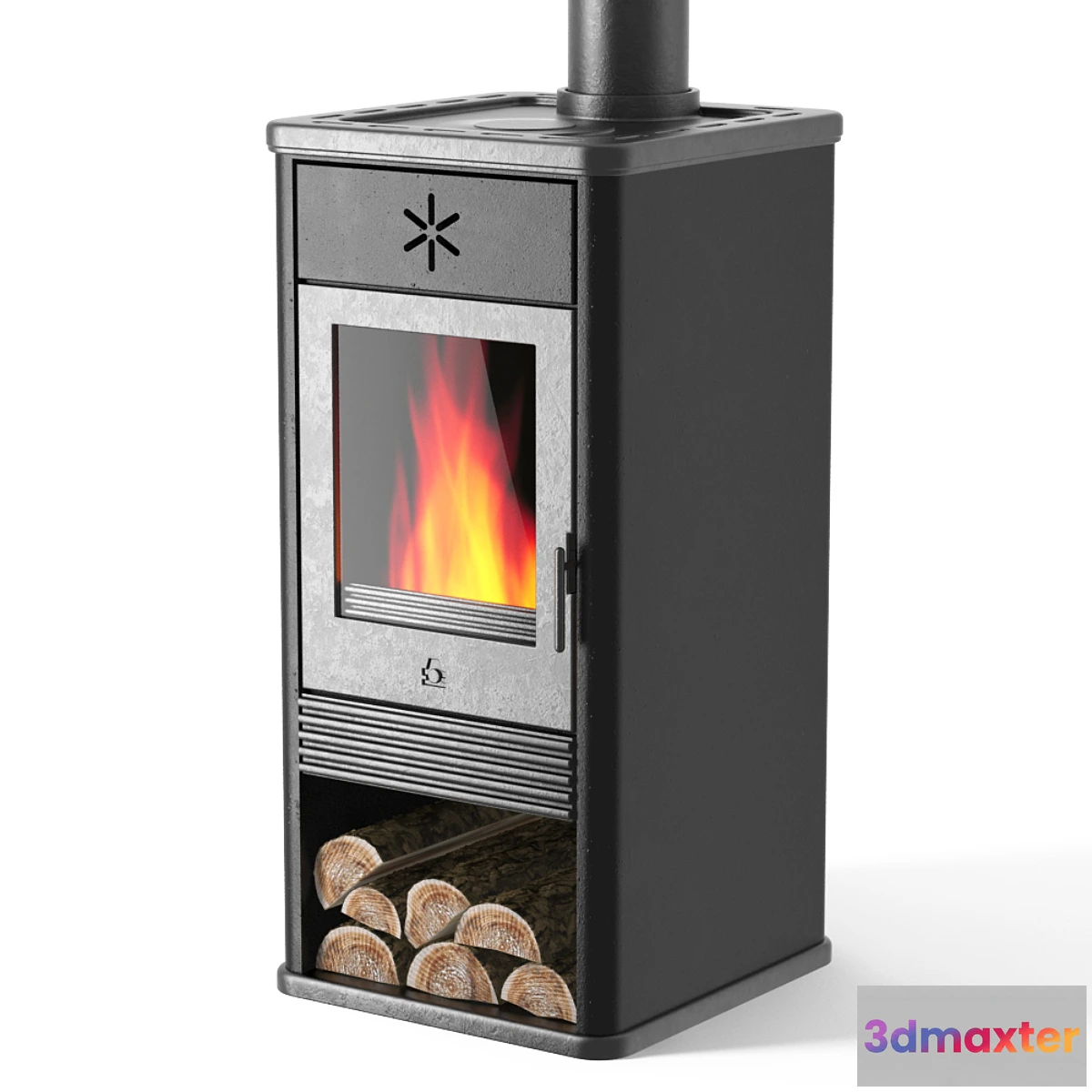 1282548 - Fireplace Blues - No.2 3D Max