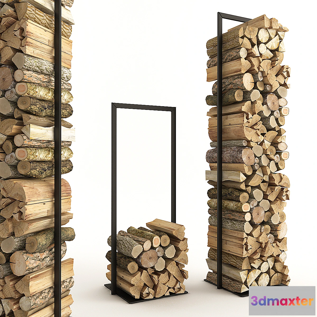 1297950 - Firewood Set_2 3D Max