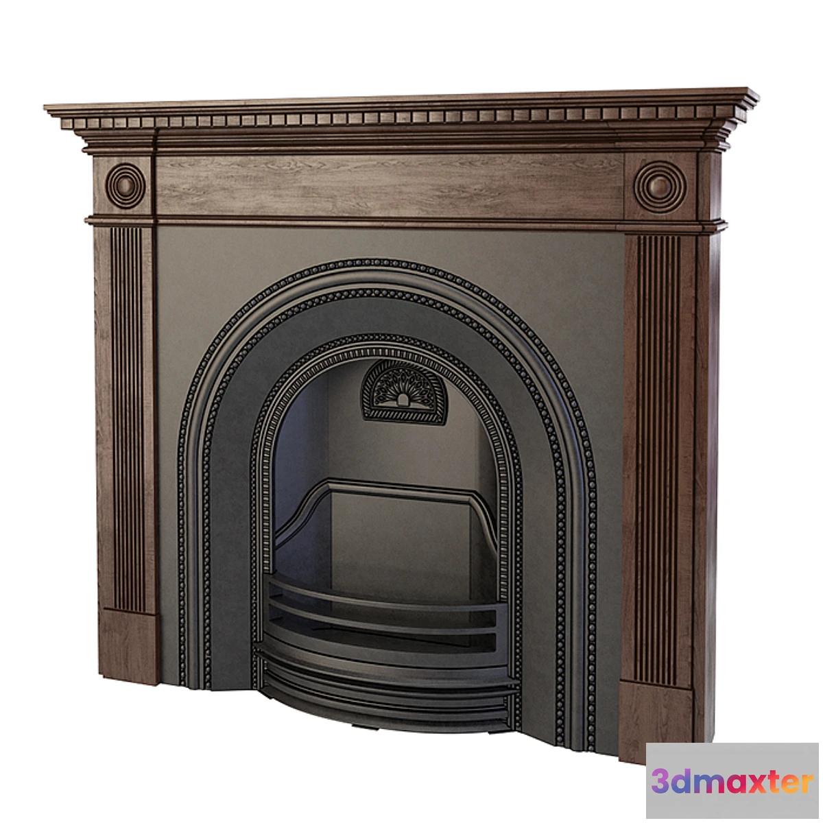 1306726 - fireplace Stovax Regency 3D Max