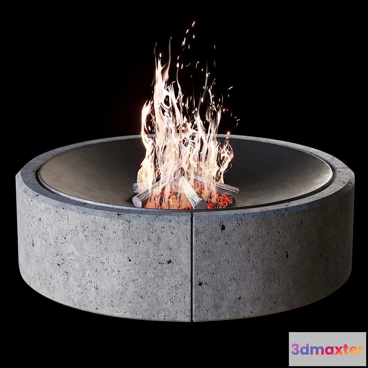 1314967 - Fireplace #2 3D Max