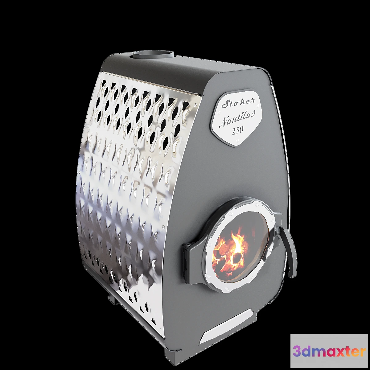1315374 - Stoker stove NAUTILUS 250 - OM 3D Max