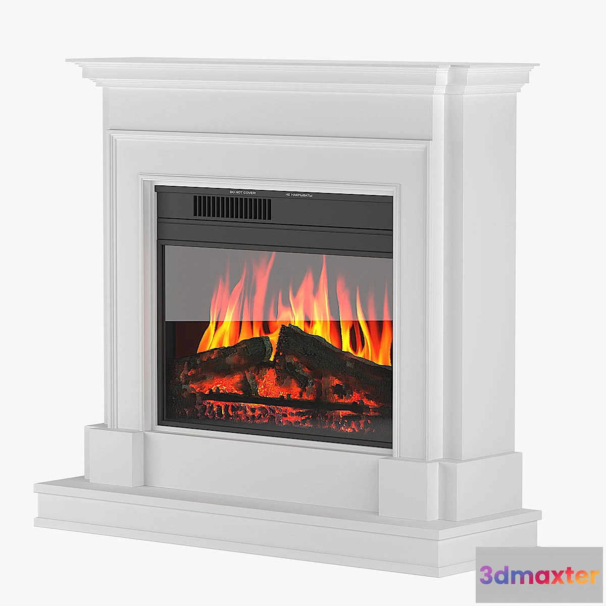 1337710 - Electric fireplace Newport Jupiter 3D Max