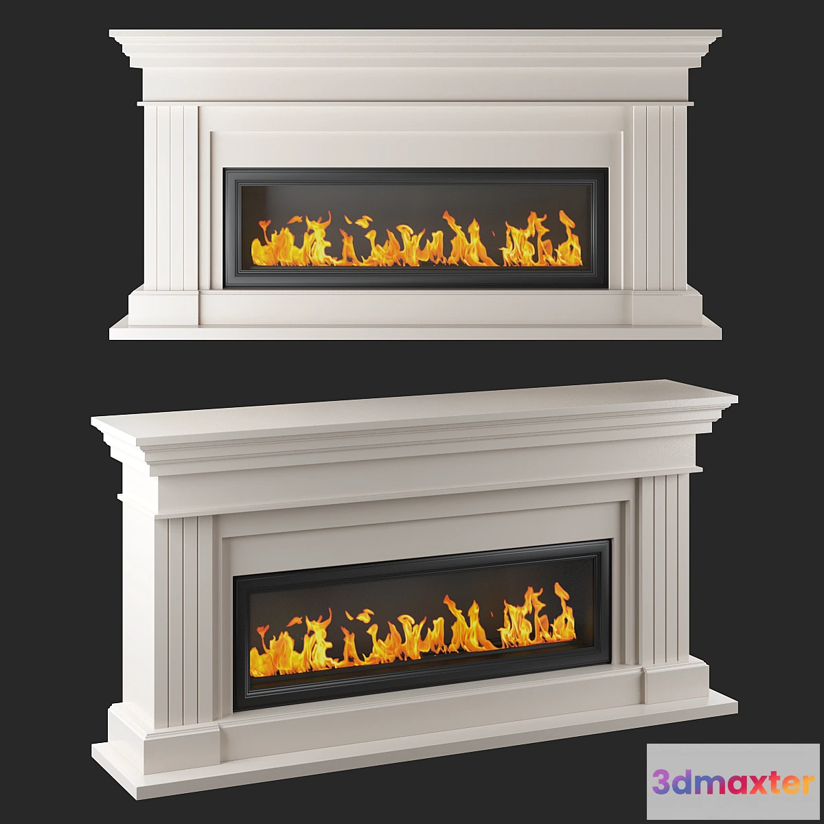 1350881 - Fireplace RealFlame Ontario 42 3D Max