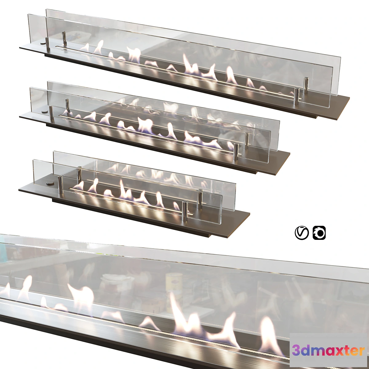 1355433 - Biofireplaces  Bio fireplaces - No.2 3D Max