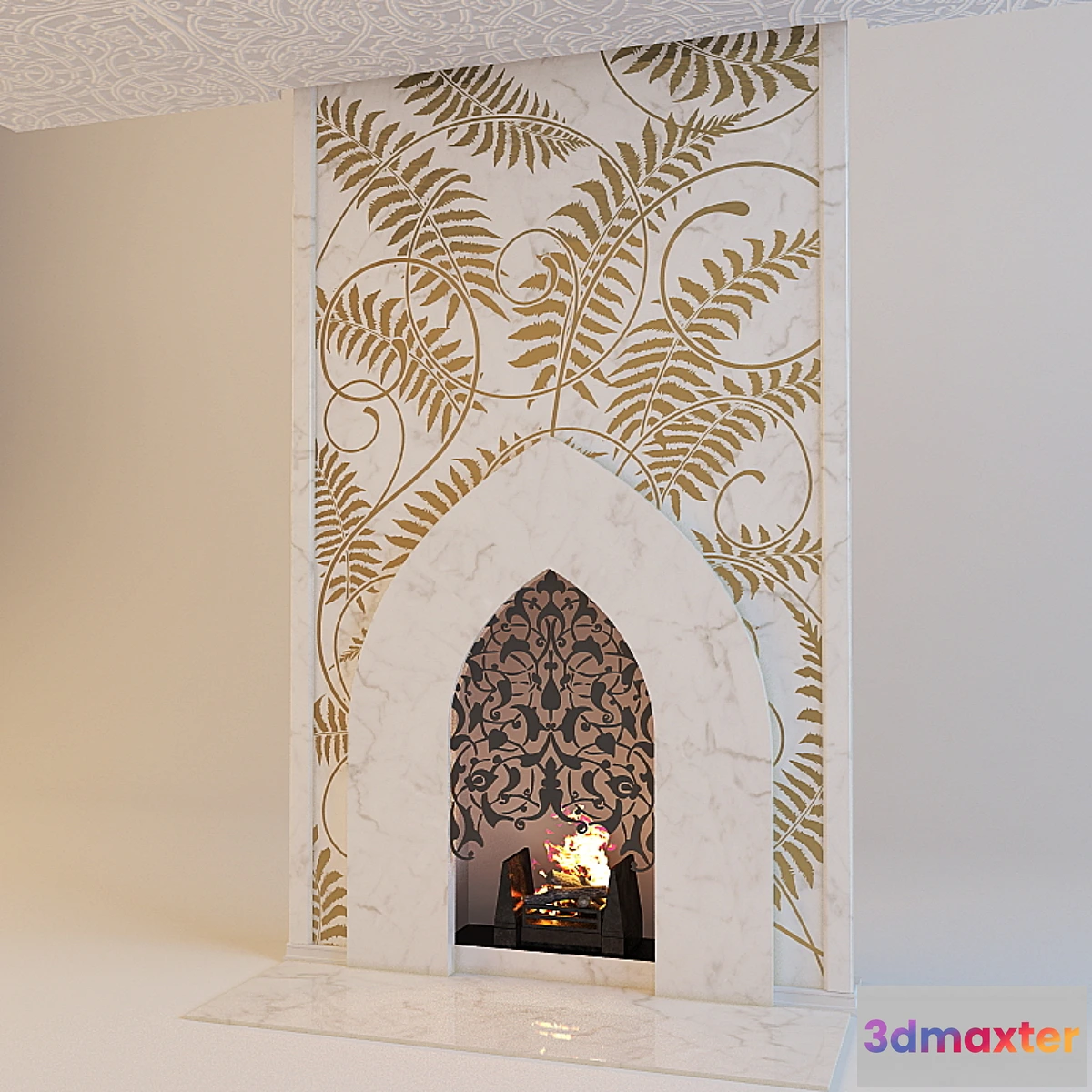 1394036 - Fireplace East 3D Max
