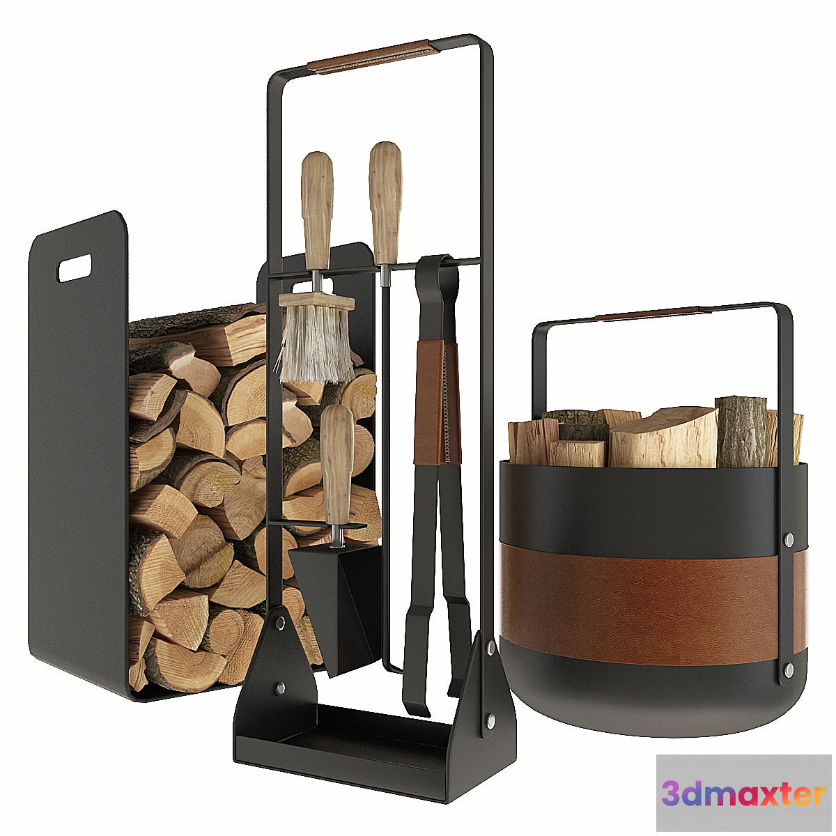 1394476 - Fireplace Accessories 3D Max