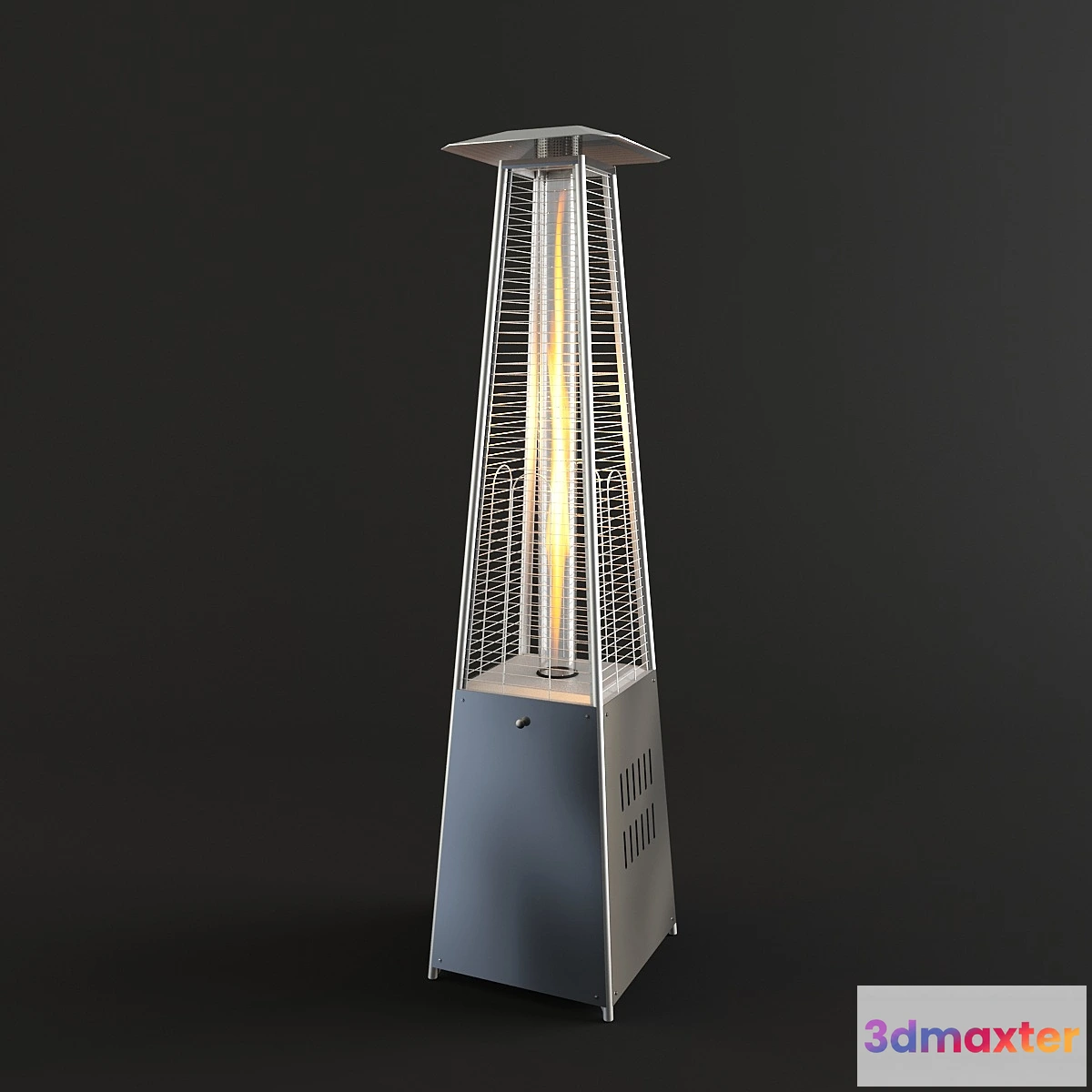 1395334 - Pyramid Flame Heater 3D Max