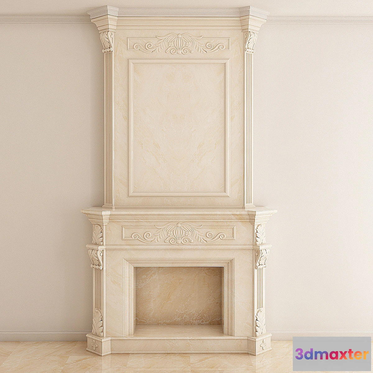 1396608 - Fireplace 3D Max