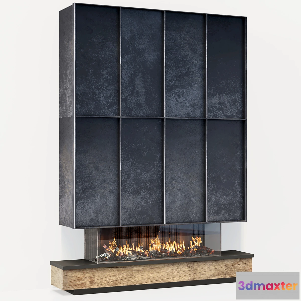 1404020 - Fireplace modern 51 3D Max