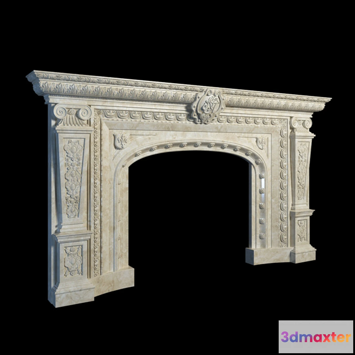 1407328 - kamin 3D Max