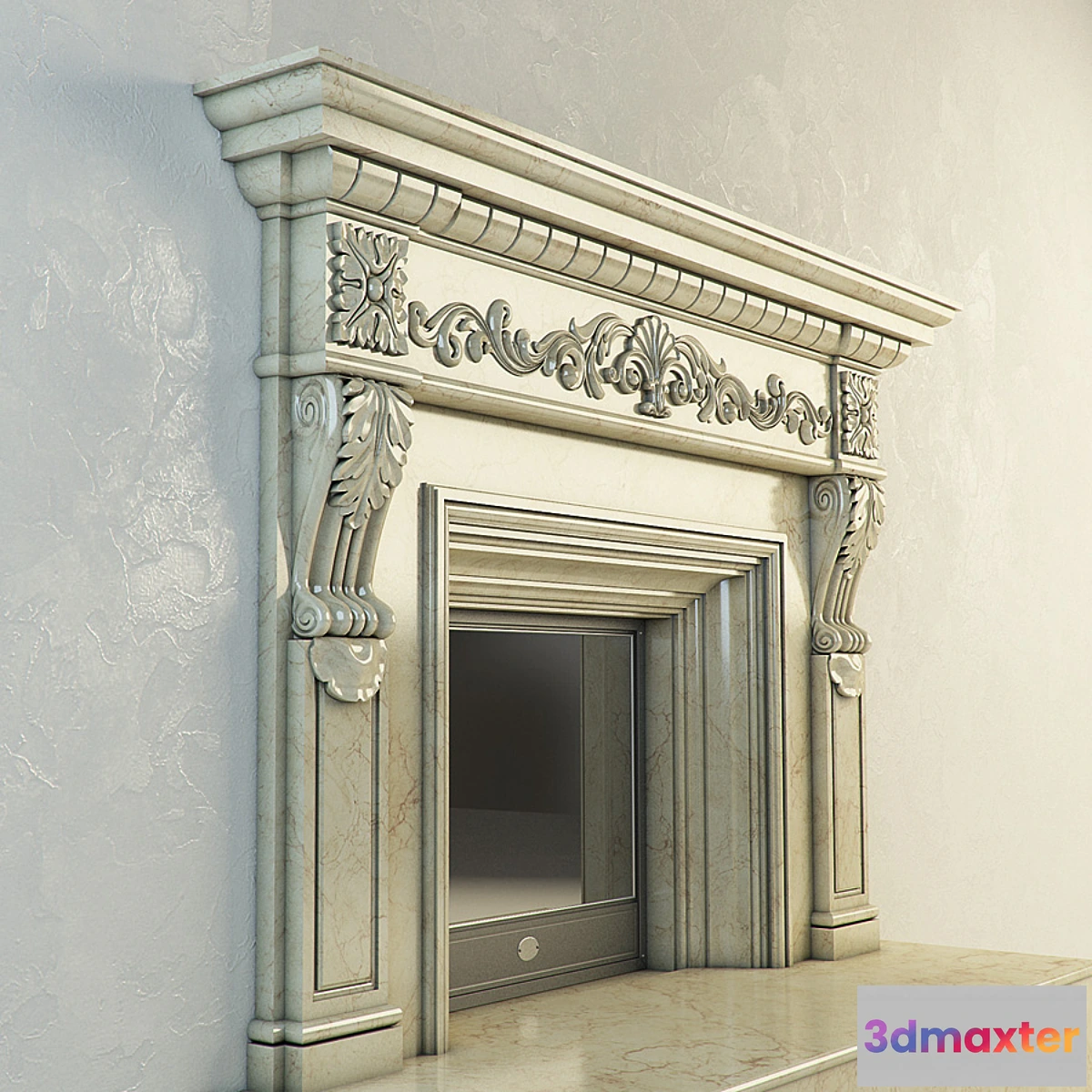 1414104 - Fireplaces classical 3D Max