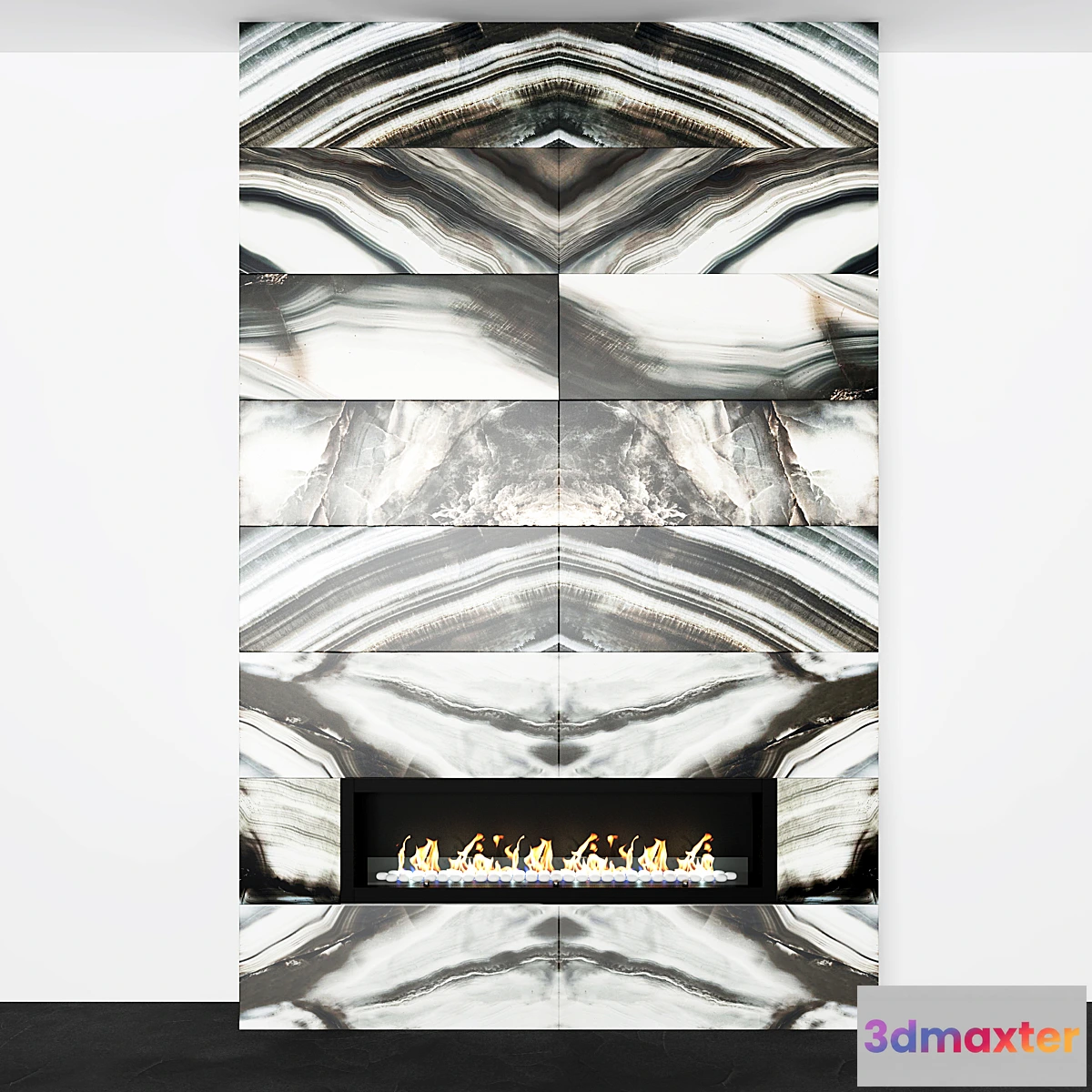 1415418 - Modern fireplace 3D Max