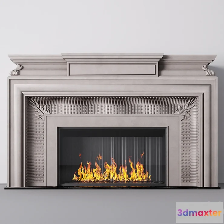 1423740 - Fireplace euroclassic 3D Max