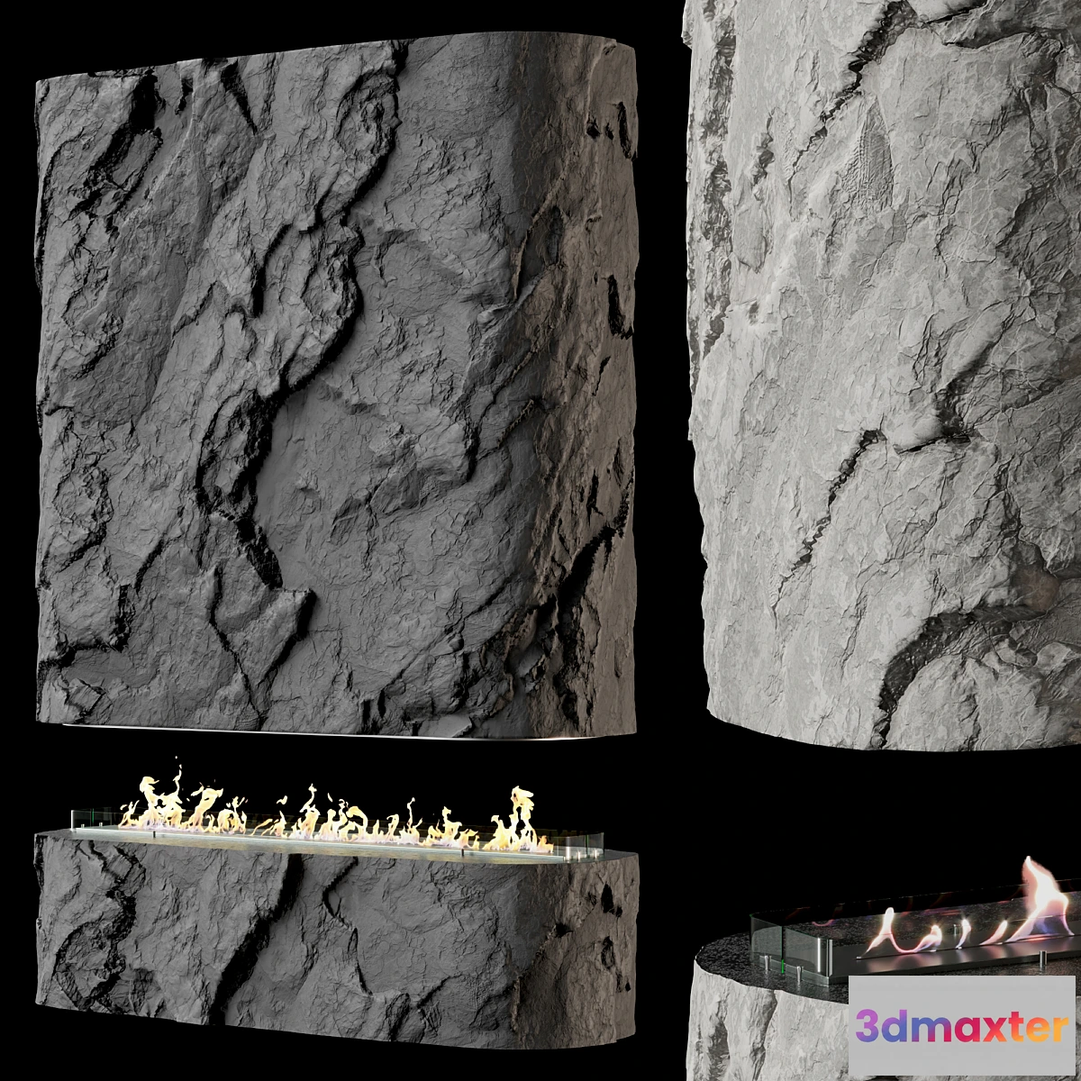 1431754 - Fireplace №4 3D Max