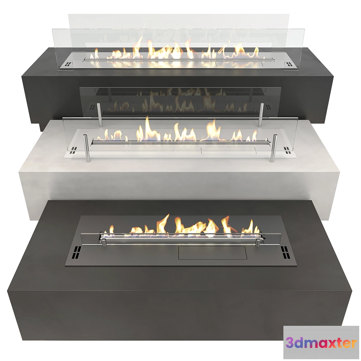 1433350 - Biofireplace Planika FLA3 3D Max