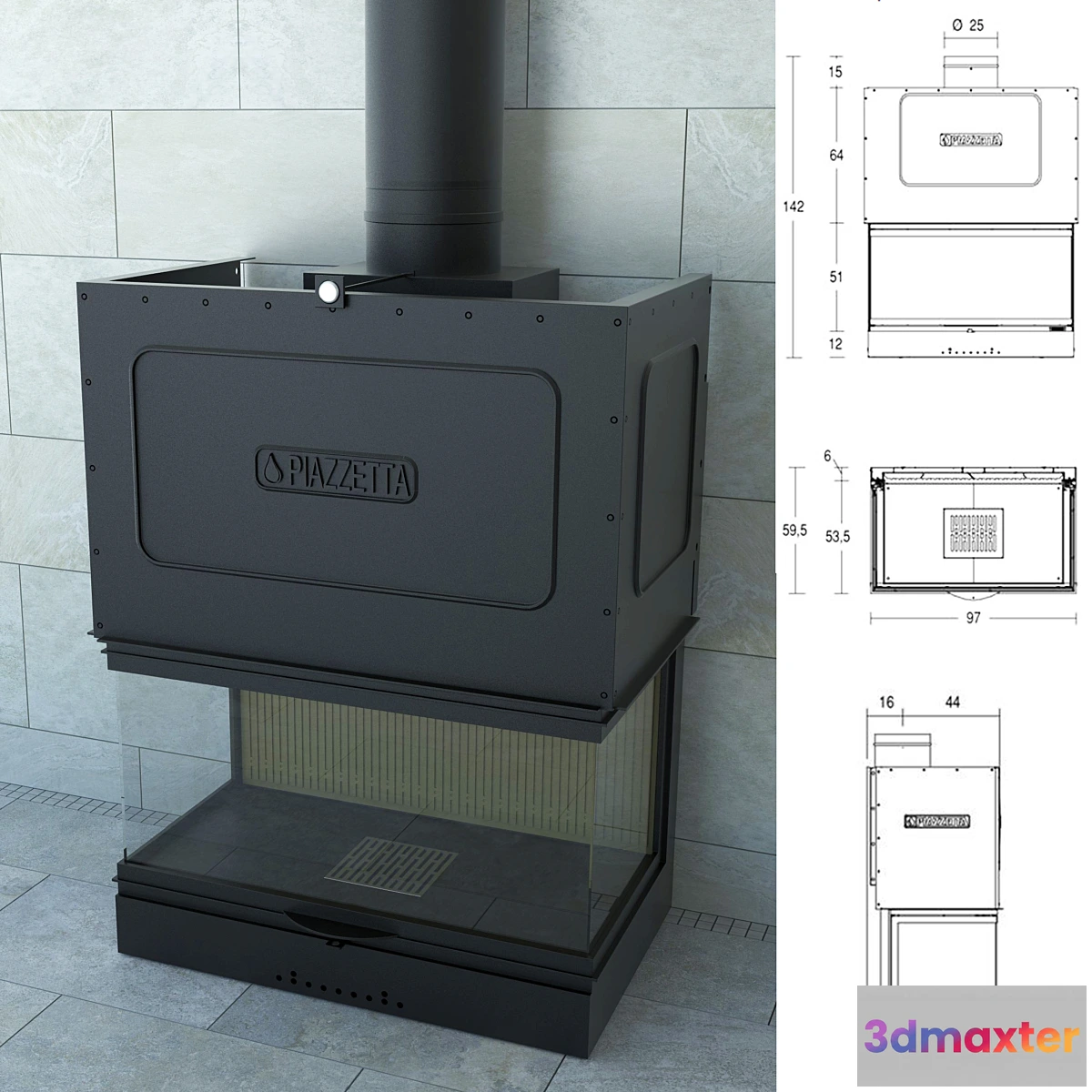 1435566 - Piazzetta MA 271 SL 3D Max