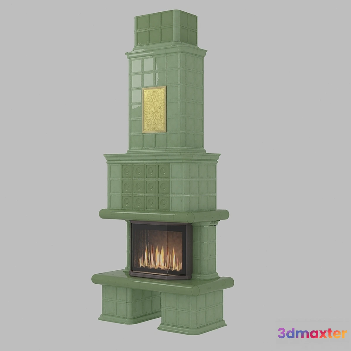 1446786 - fireplace a la russe 3D Max