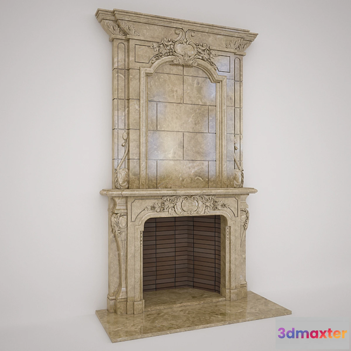 1447284 - Fireplace 3D Max