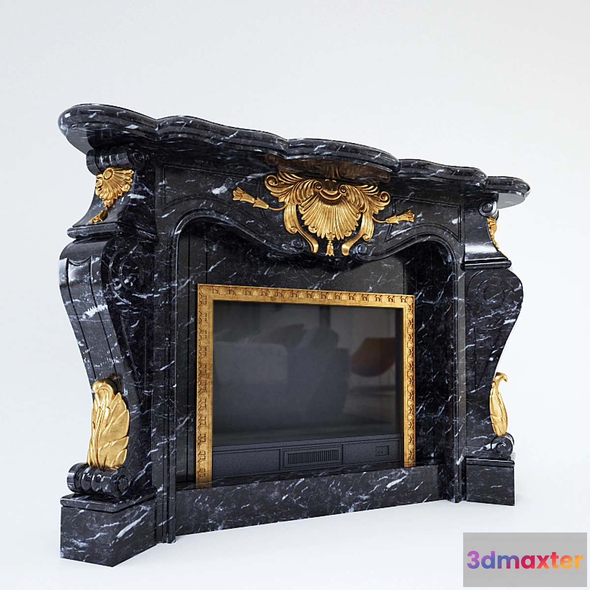 1449216 - Classic fireplace Versalles by ARRIAGA 3D Max