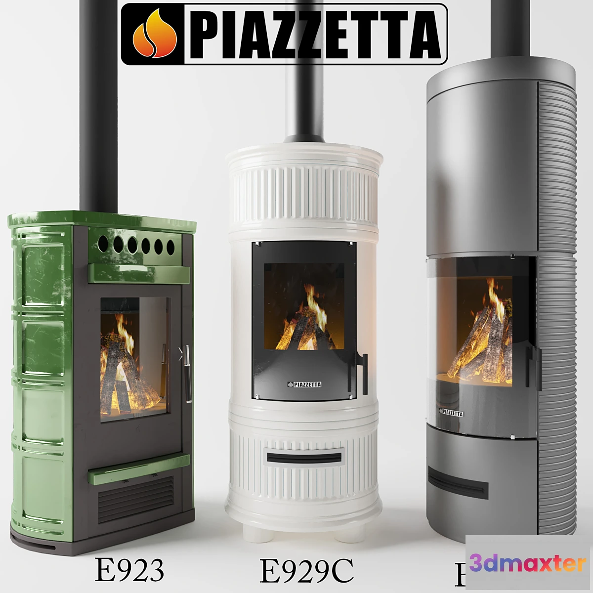 1467074 - WOODBURNING STOVES - E929C E923 E929D 3D Max