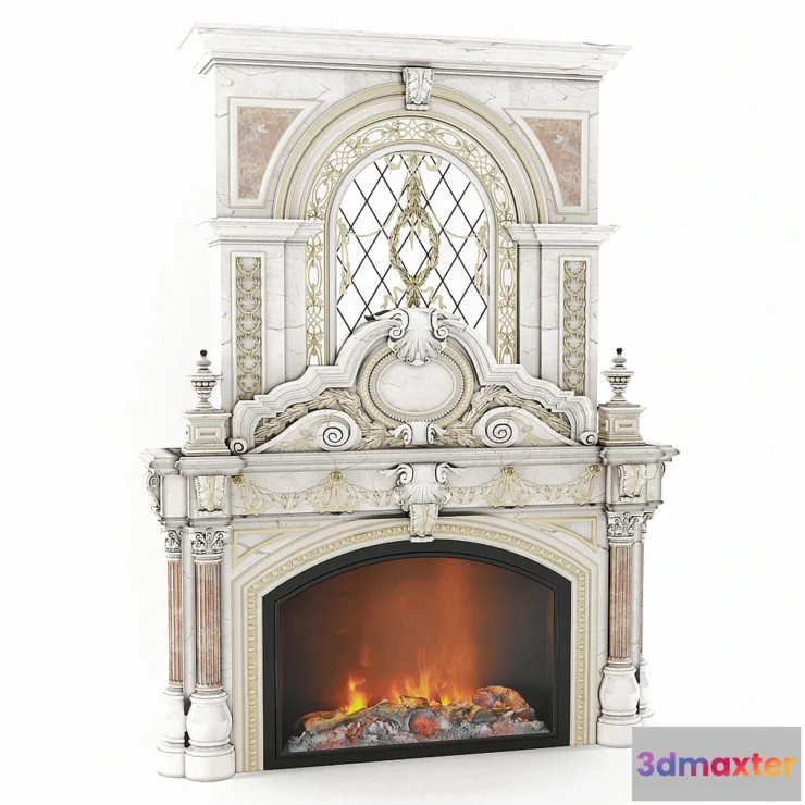 1478850 - fireplace 3D Max