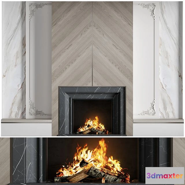 1541911 - Fireplace 18 3D Max