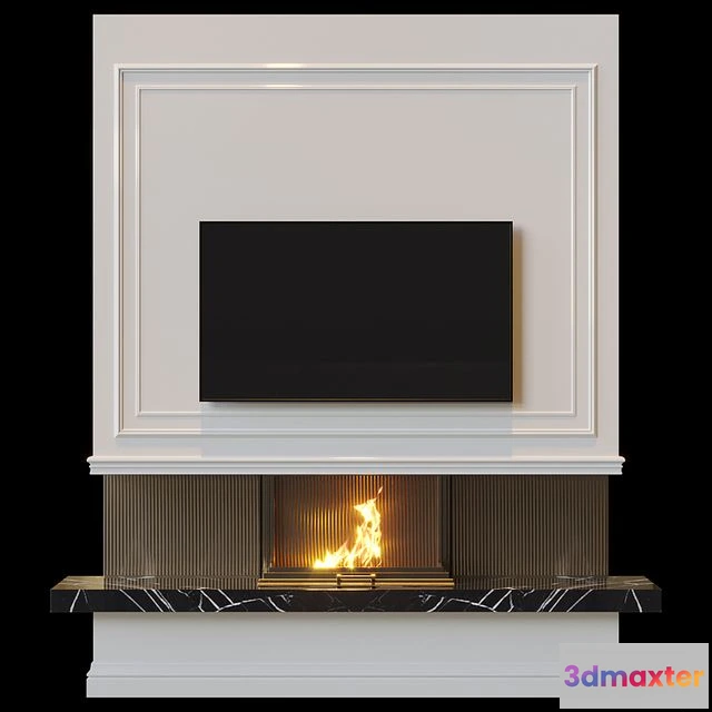1541915 - Fireplace 3D Max