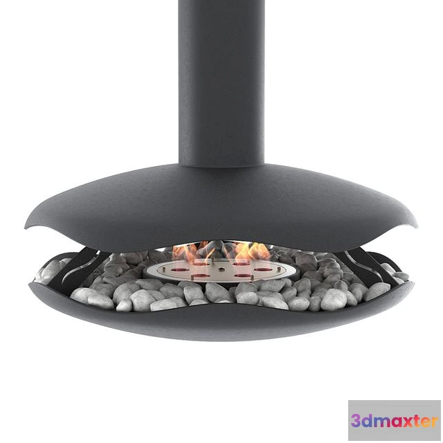 1542211 - Animated bio-fireplace Perola 3D Max