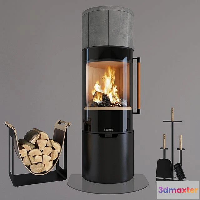 1557123 - Fireplace Keddy K900T 3D Max